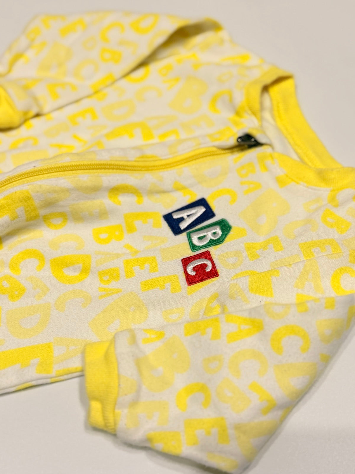 Tuffo ABC Yellow Footed Sleeper 3M