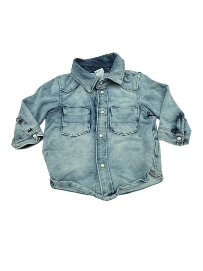 H&M Denim Shirt 4-6M