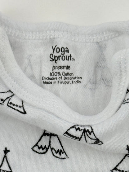 Yoga Sprout Teepee Long Sleep Gown Preemie