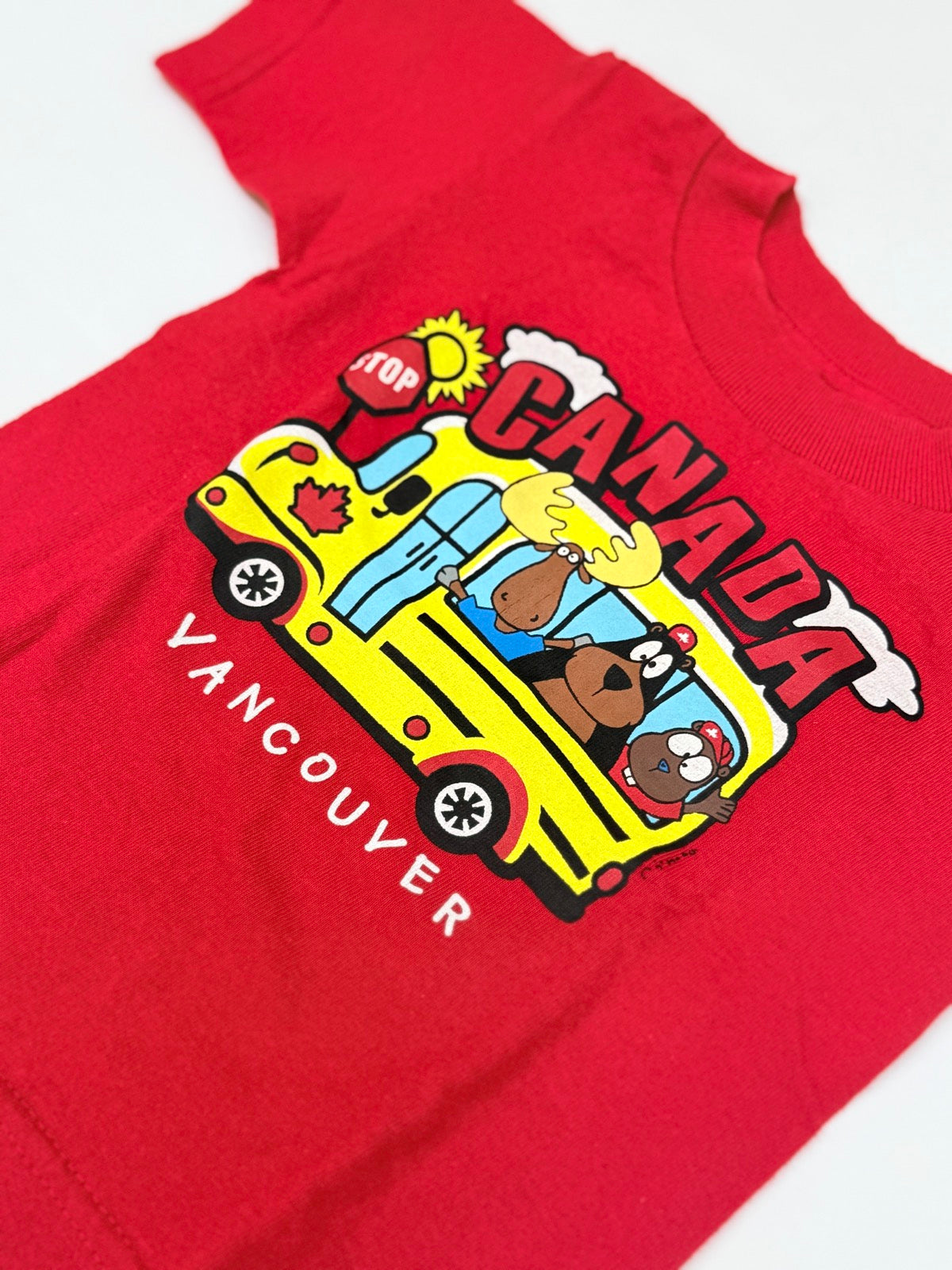 Vancouver Canada Souvenir Red T-Shirt 2T