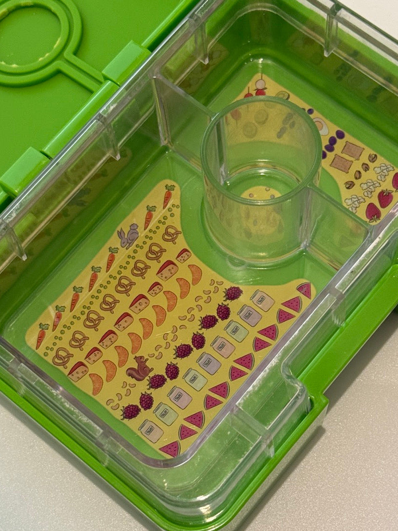 Yumbox Original & Snack Green Bento Box Set