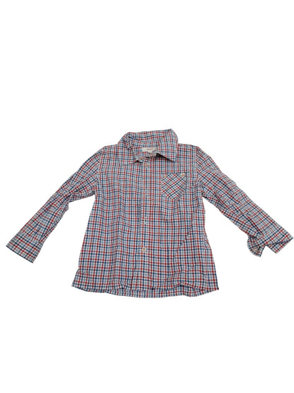 Seed Heritage Plaid Button-Up Shirt 2-3