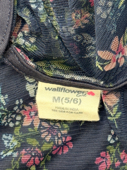 Wallflower Girl Floral Mesh Top M(5/6) 5/6