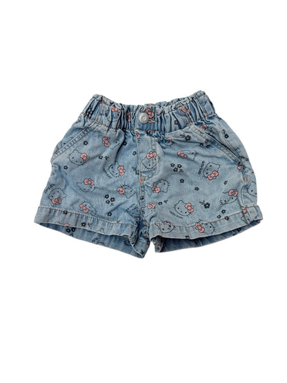 H&M Hello Kitty Denim Shorts Size 5-6Y