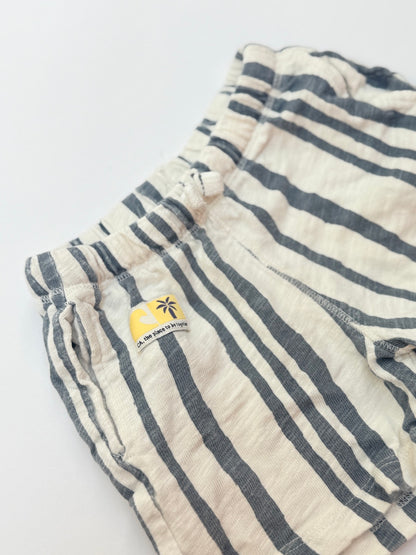 Zara Striped Shorts 12-18m