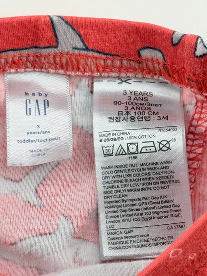 baby Gap Shark Print Shorts Size 3T