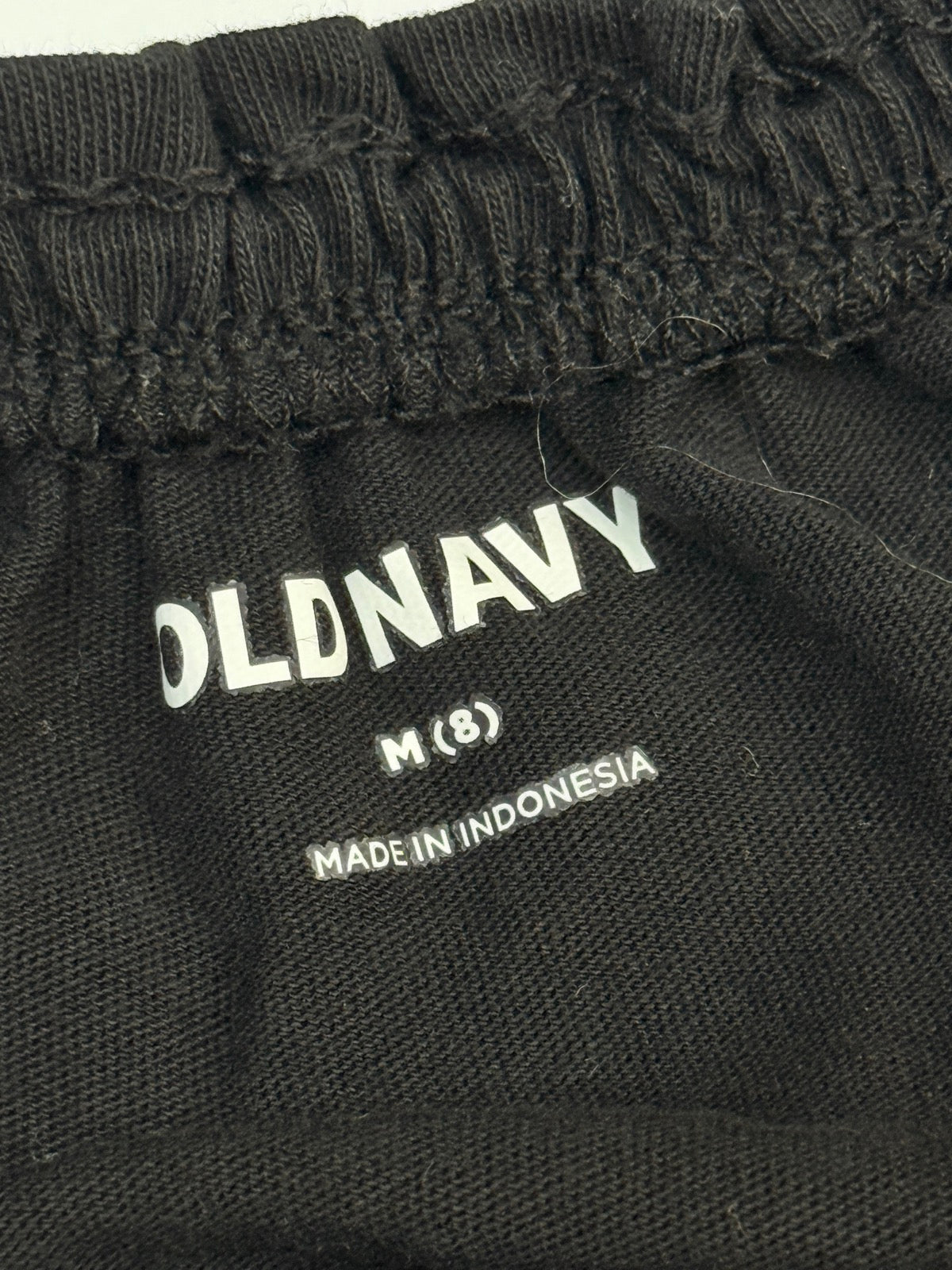 Old Navy Black Off-Shoulder Romper Size 8