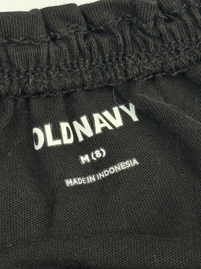 Old Navy Black Off-Shoulder Romper Size 8