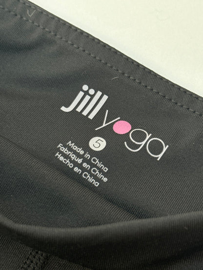 Jill Yoga Black Bike Shorts Size 5