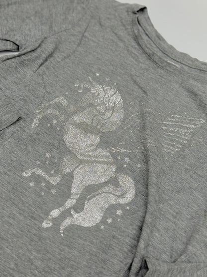 George Grey Unicorn Long Sleeve T-Shirt 7-8