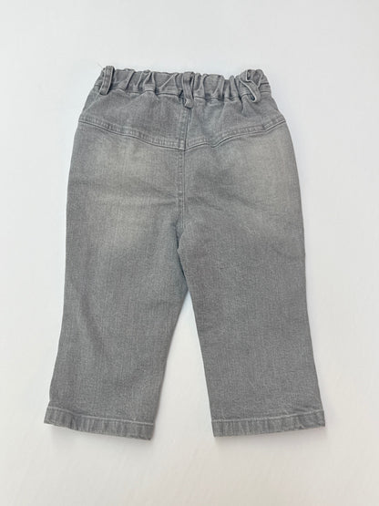 C'est La Vie Gray Denim Jogger Jeans 12m