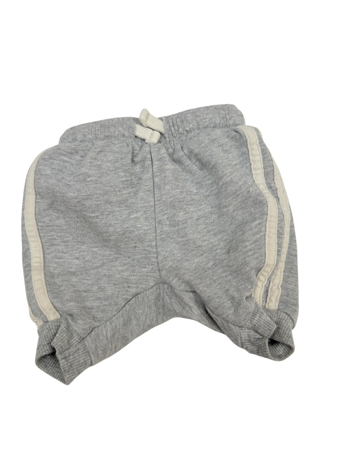 Carter's Gray Striped Jogger Pants Newborn