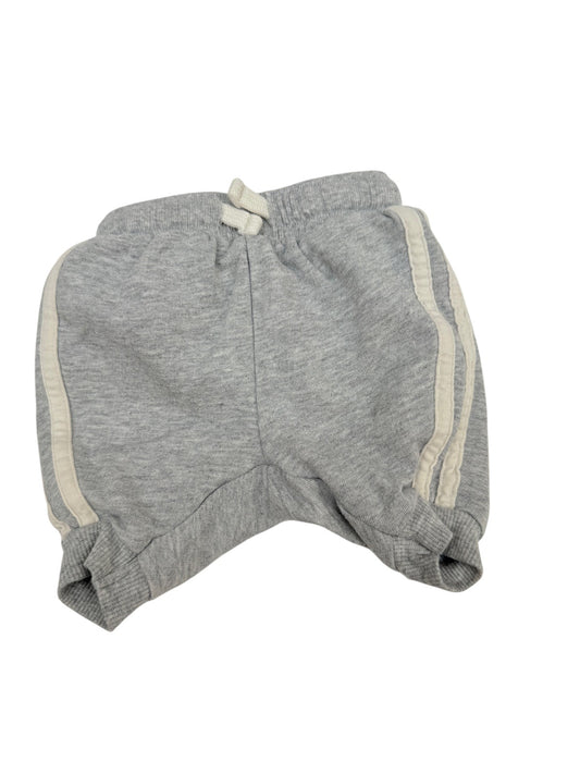 Carter's Gray Striped Jogger Pants Newborn