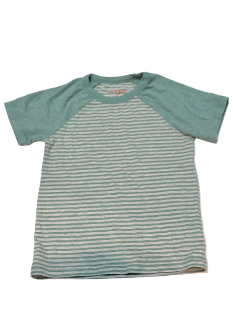 Cat & Jack Teal Stripe Raglan T-Shirt 2T