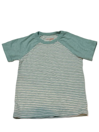 Cat & Jack Teal Stripe Raglan T-Shirt 2T