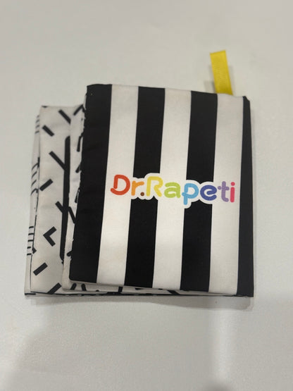 Dr.Rapeti Black & White Crinkle Cloth Books Bundle