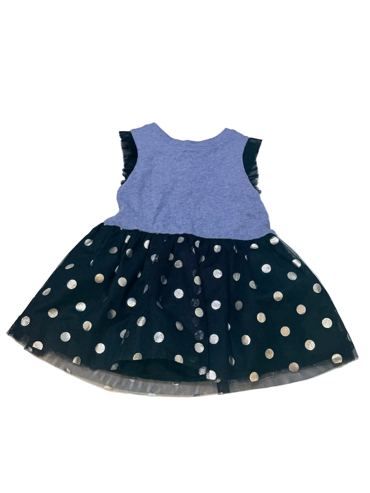 Gap Blue Polka Dot Tulle Dress 12-18m