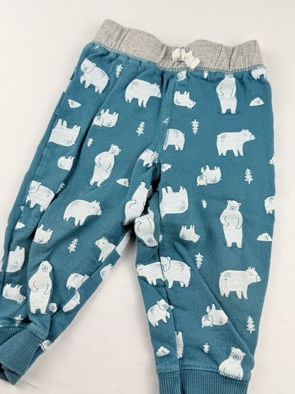 Carter's Polar Bear Print Joggers 12M
