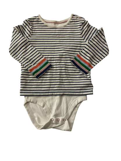 Baby Boden Striped Bodysuit 18-24m