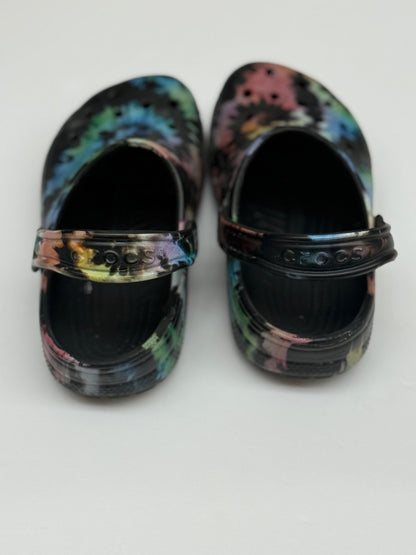 Crocs Tie-Dye Classic Clog Kids Size J1