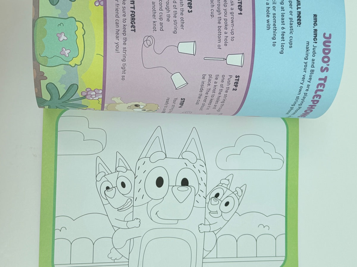 Bluey Big Book of Games Activity Book