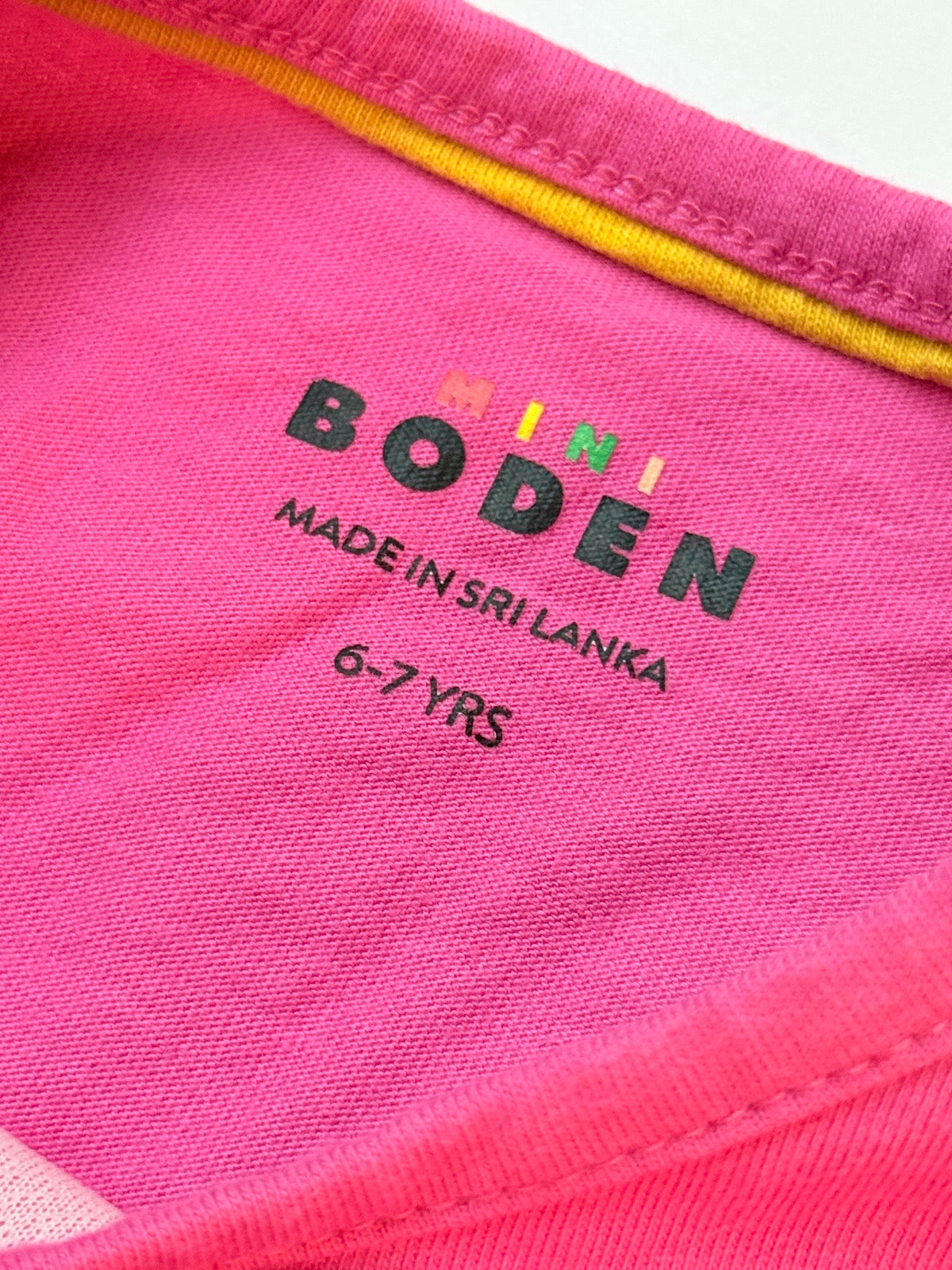 Mini Boden Guinea Pig Long Sleeve Top 6-7y
