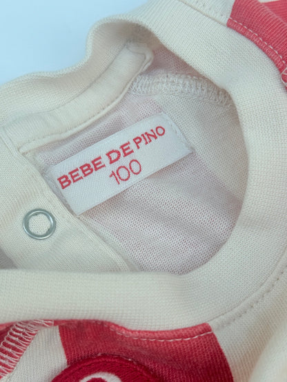 Bebe de Pino Jamie Stripe Long Sleeve Tee 3T
