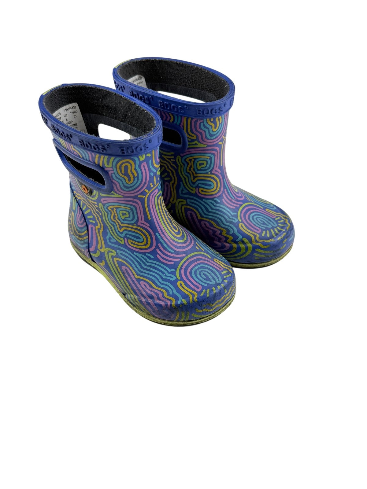 Bogs Skipper II Cloud Rain Boots Size 5