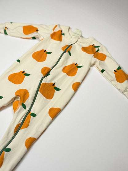 Parade Pear Print Zip Sleeper 12-18m