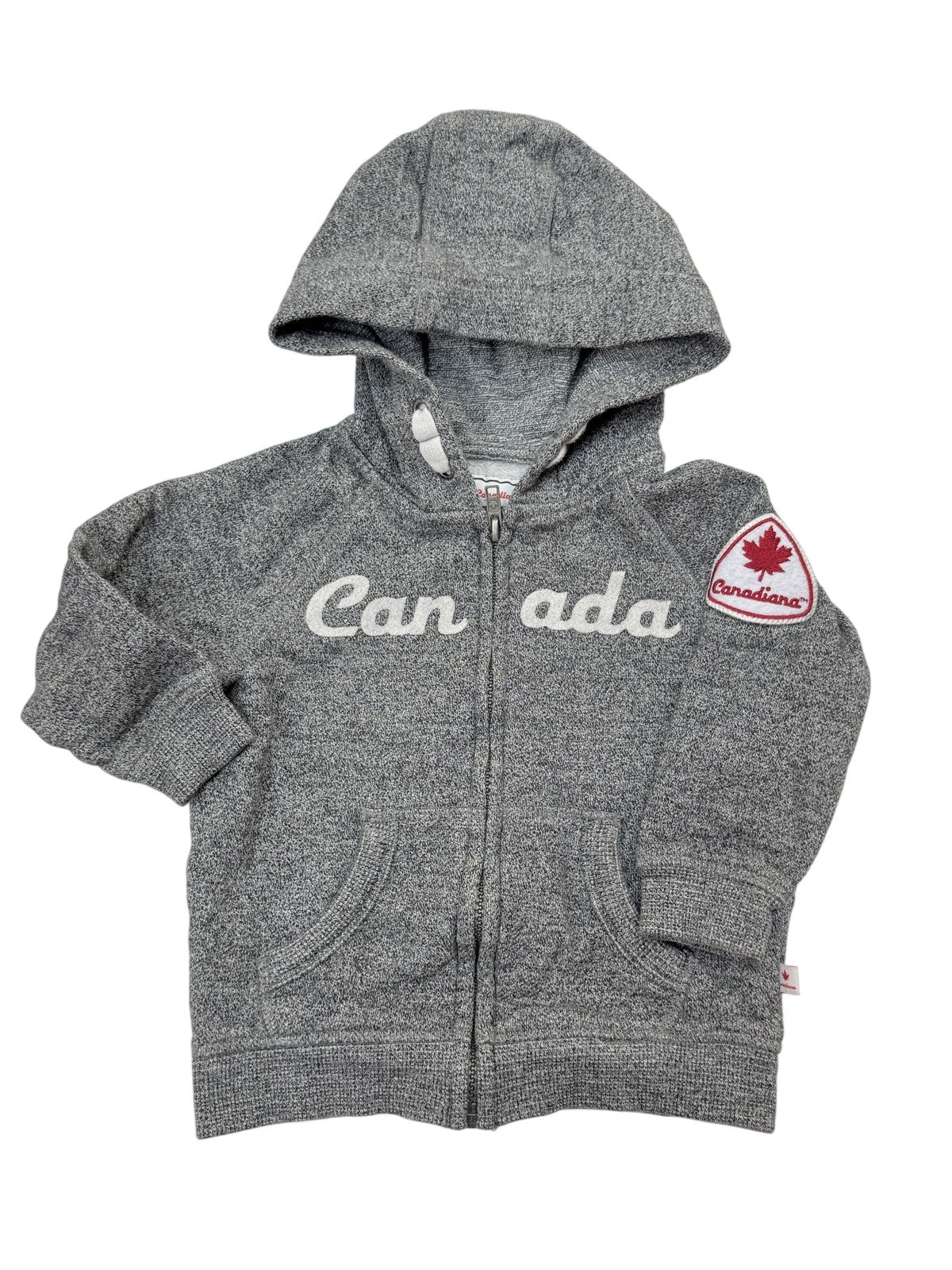 Canadiana Canada Zip Hoodie 2T