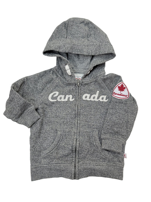 Canadiana Canada Zip Hoodie 2T