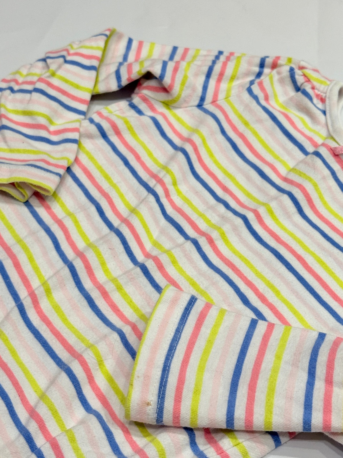 Joe Fresh Striped Long Sleeve Bodysuit 18-24m