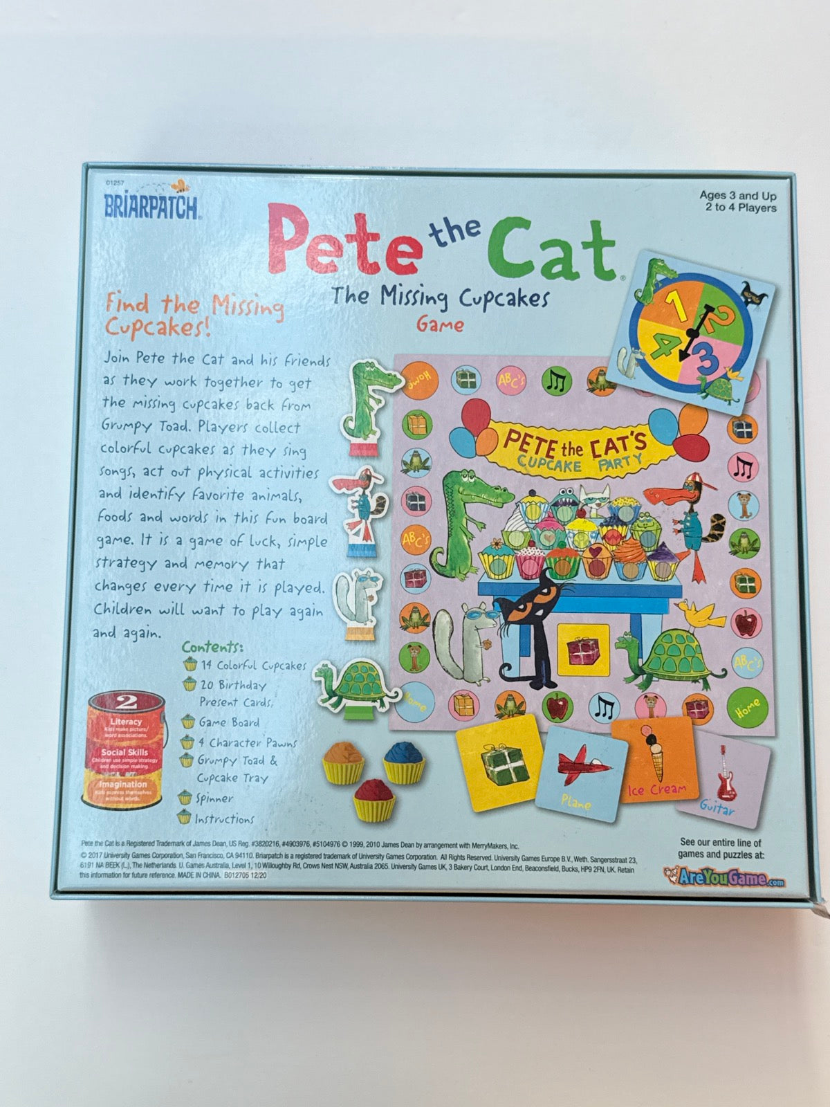 Pete the Cat The Missing Cupcakes Game