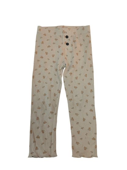 Easy Peasy Floral Waffle Knit Pants 4T