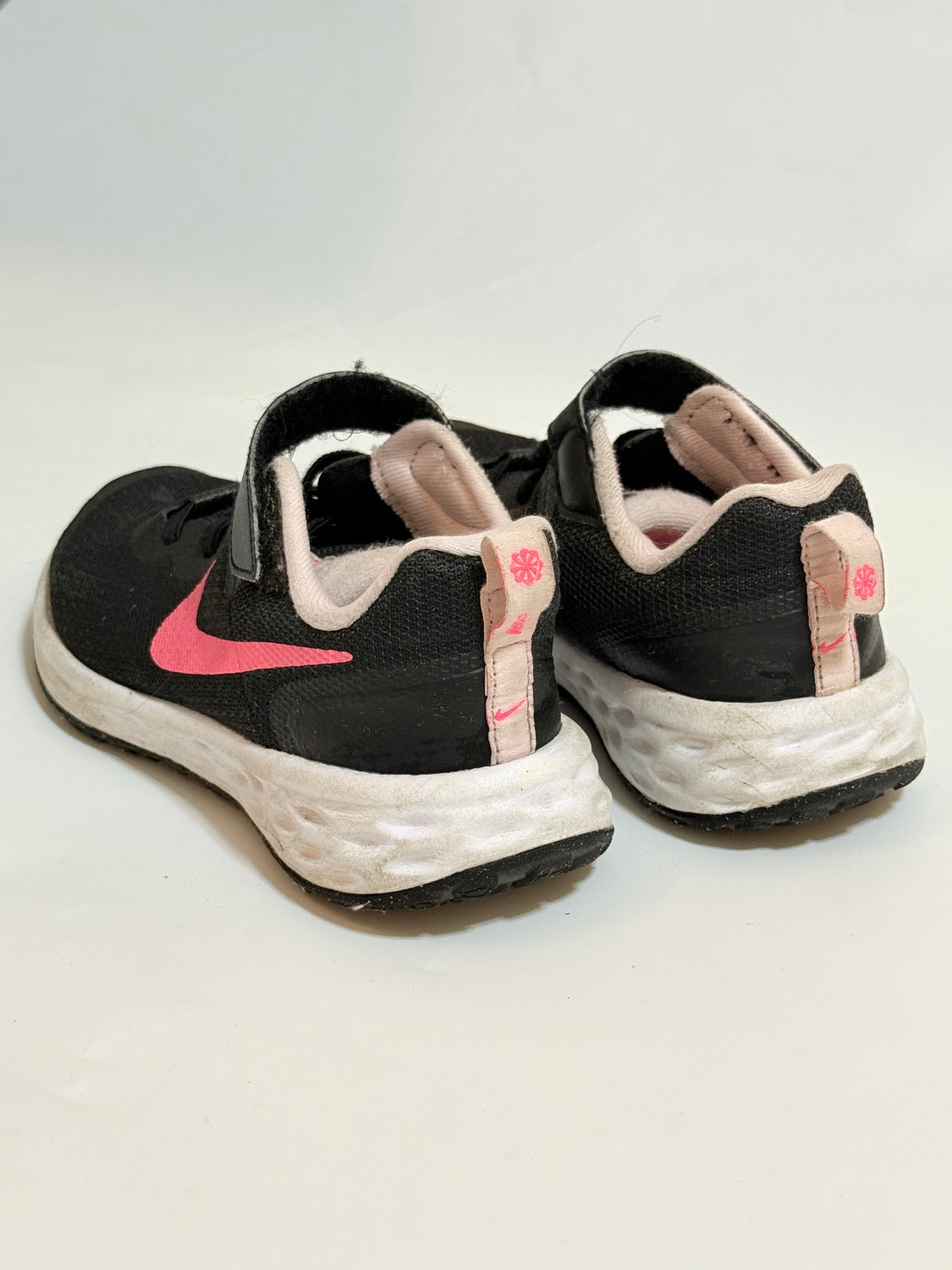 Nike Revolution 6 Black Pink Sneakers Size 13C