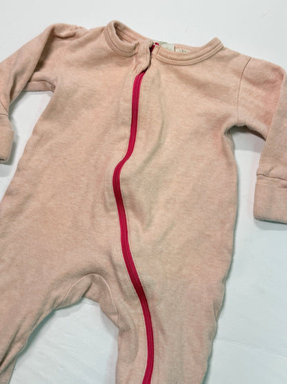 Parade Pink Zip Sleeper 3-6M