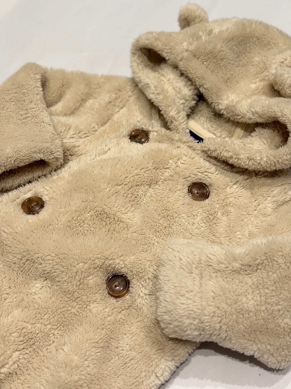 Baby Gap Bear Fleece Bunting Suit 6-12m