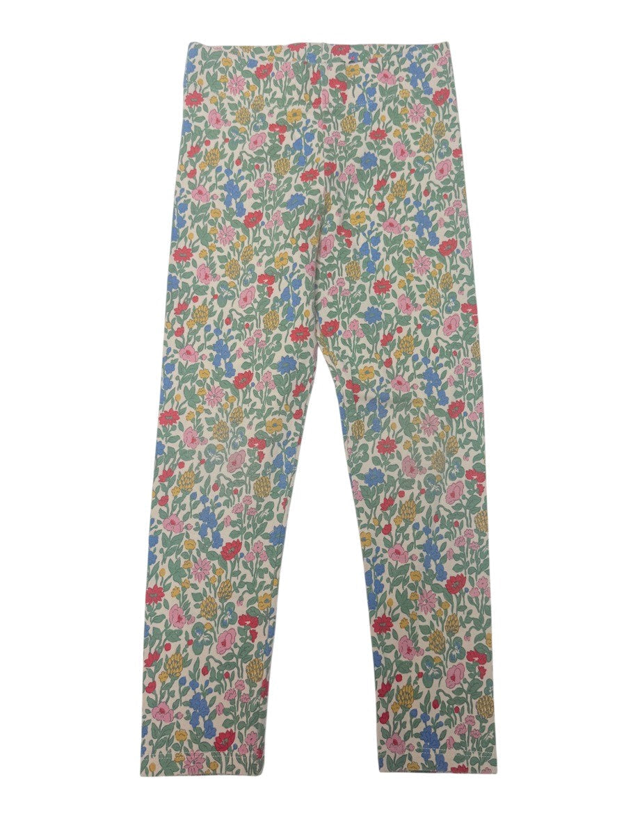 Mini Boden Floral Leggings Size 5-6y
