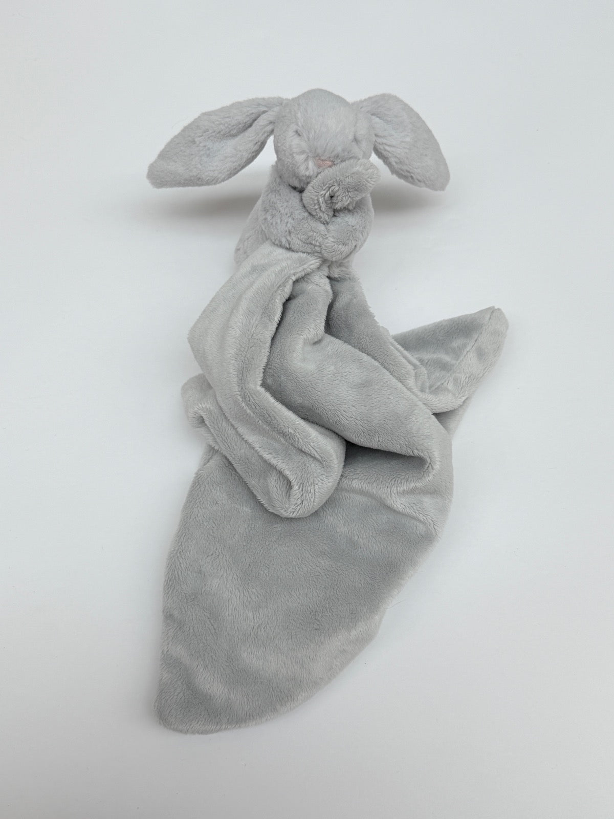 Jellycat Bashful Grey Bunny Soother Blanket