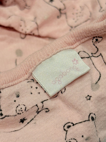 Agabang Bear Print Pajama Set 12-18M