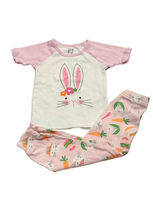 PJ Place Bunny Pajama Set 12-18m