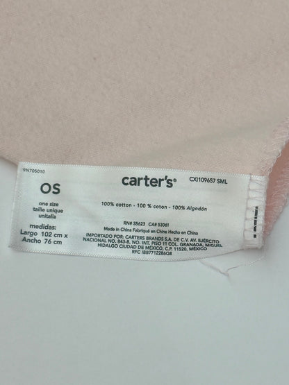 Carter's Pink Cotton Swaddle Blanket One Size