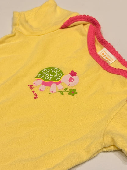 Old Navy Turtle Bodysuit 0-3M