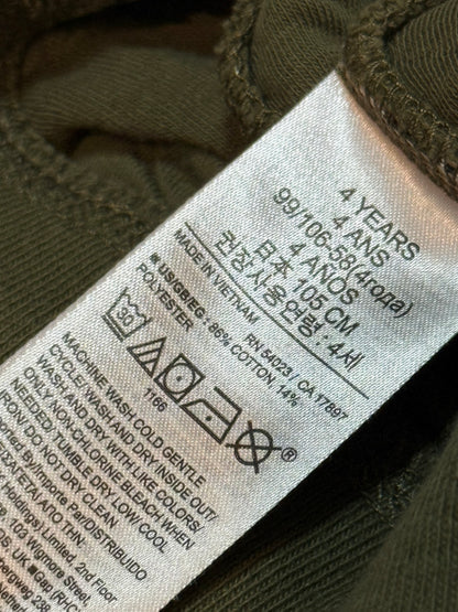 Gap Olive Cable Knit Jogger Pants 4T
