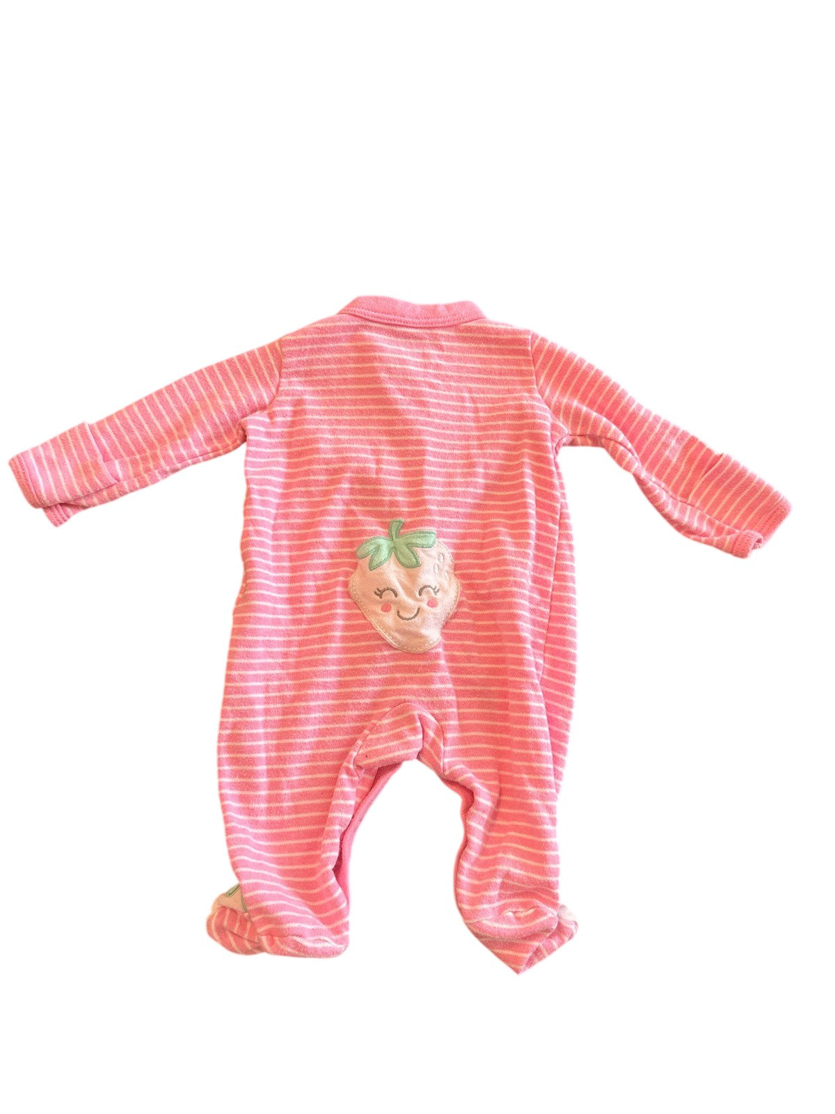 Carter's Strawberry Footed Sleeper Newborn