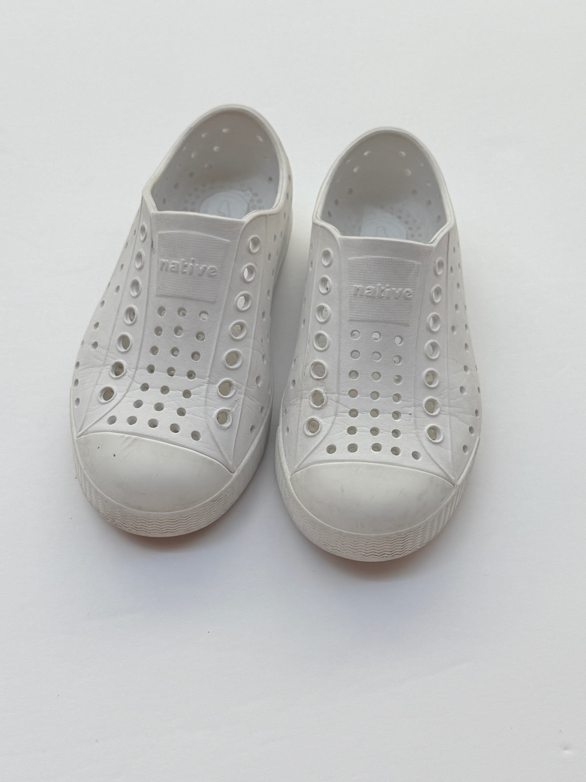 Native Jefferson White Slip-On Shoe C10