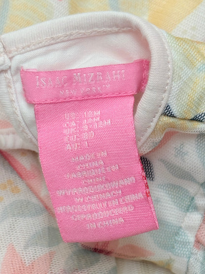 Isaac Mizrahi Floral Mesh Dress Size 12M