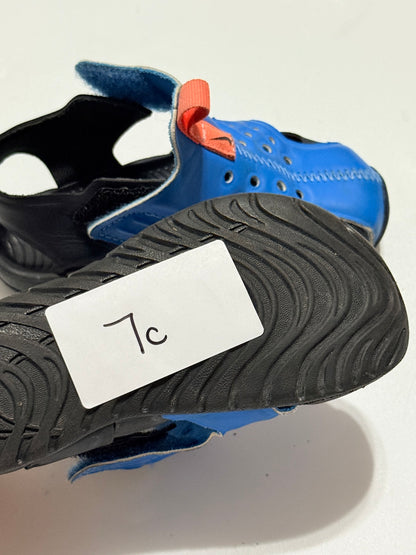 Nike Sunray Protect 2 Blue Sandals Size 7C