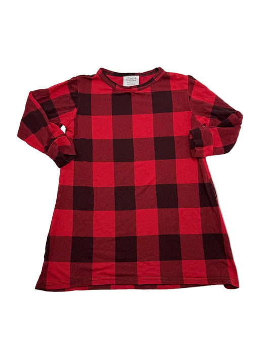 Boogaloo Bubbywear Bamboo Plaid Dress 2/ 3T