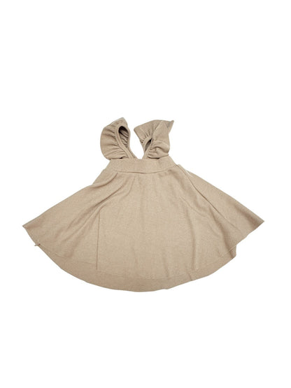 Cotton Wrap Cardigan Tan Size 3T
